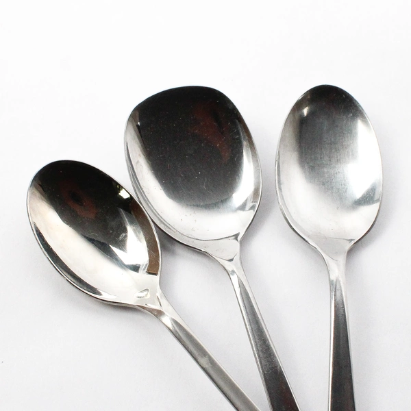 Lot 4 International Silver Nassau (Stainless) Flatware Assorted Spoons