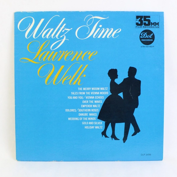 Vinyl LP Lawrence Welk Waltz Time Dot Records