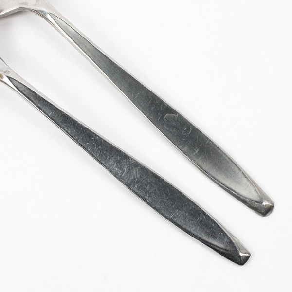 Lot 2 International Silver Nassau (Stainless) Flatware Serving Set