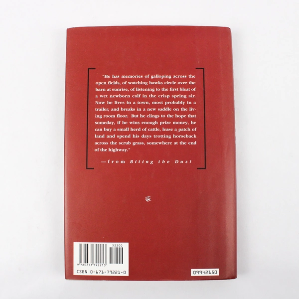 Biting the Dust: The Wild Ride and Dark Romance of the Rodeo Cowboy... Hardcover