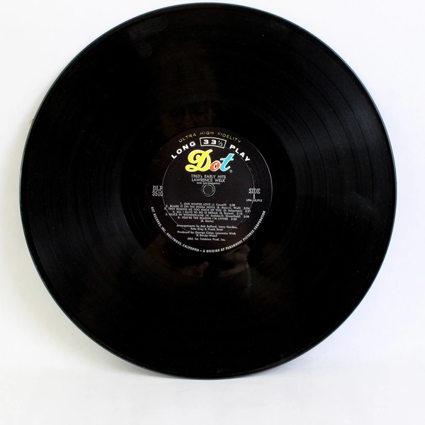 1963 Early Hits Lawrence Welk LP Vinyl Record Dot Records