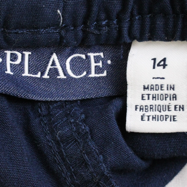 Children's Place Navy Blue Bermuda Shorts Boys' Size 14