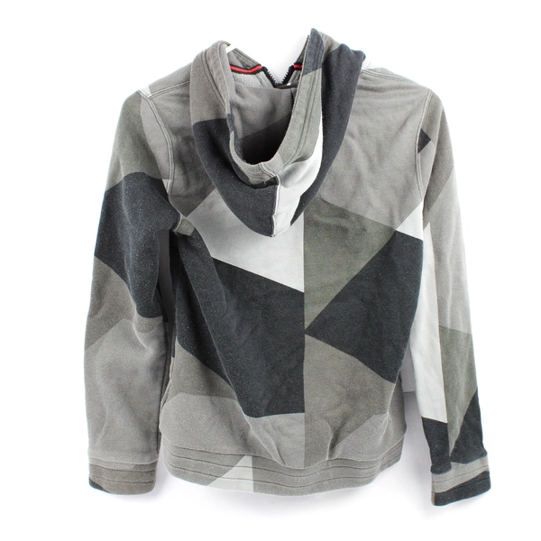 Nike Kyrie Irving Green Gray Black Colorblock Zip-Up Hoodie Boys' Large