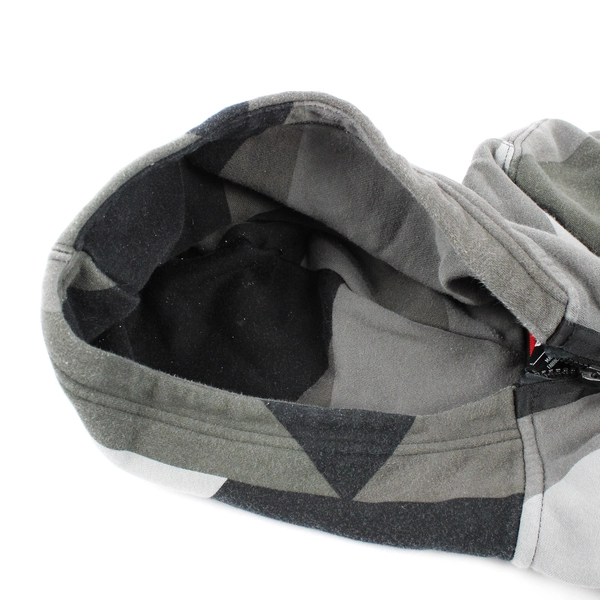 Nike Kyrie Irving Green Gray Black Colorblock Zip-Up Hoodie Boys' Large