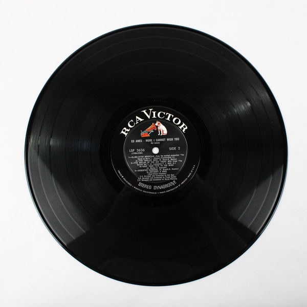 Ed Ames More I Cannot Wish You Vinyl Record LP Good Pre-Owned Condition Vintage