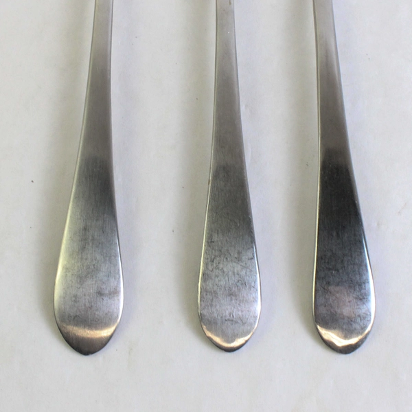 Lot Of 3 International Silver Ridgefield Flatware Seving Fork & 2 Forks