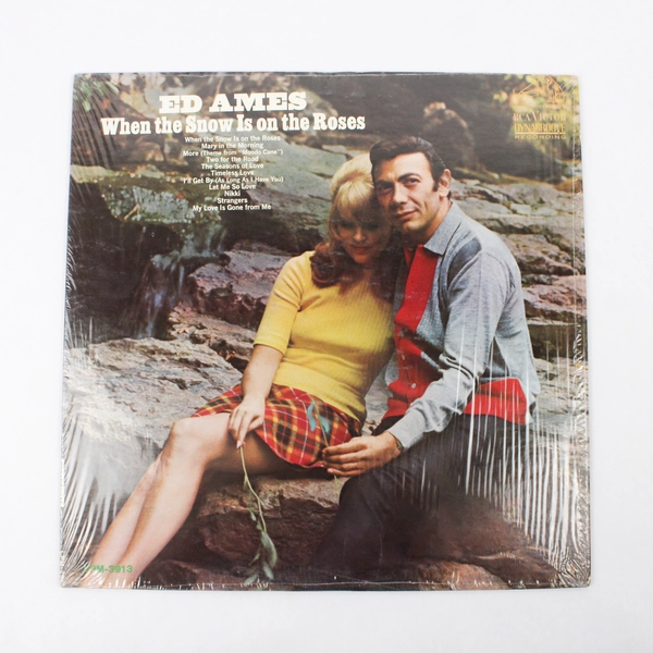 Ed Ames When the Snow Is on the Roses Vinyl LP Record Album Vintage