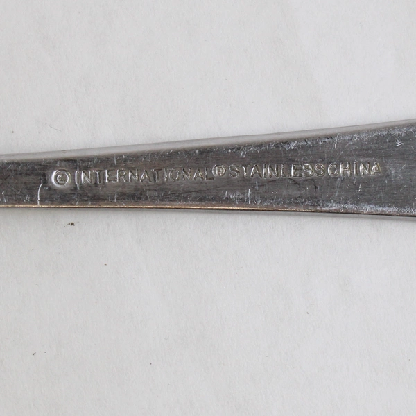 Lot Of 5 International Silver Ridgefield (Stainless) Flatware 8" Forks