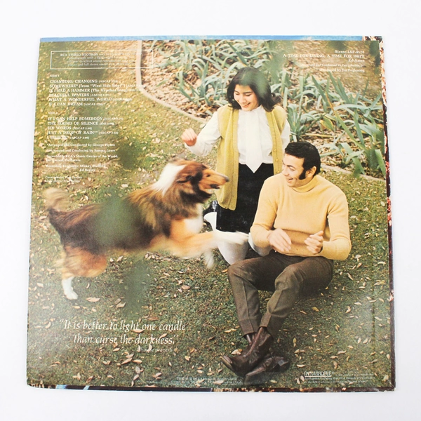 Ed Ames A Time For Living A Time For Hope LP Vinyl Album Record Pop 