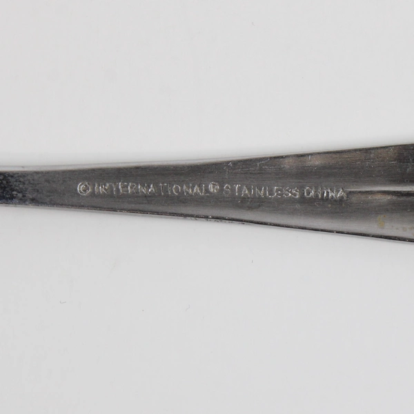 Lot Of 7 International Silver Ridgefield (Stainless) Flatware Salad Forks