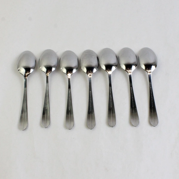 Lot Of 7 International Silver Ridgefield (Stainless) Flatware Teaspoons