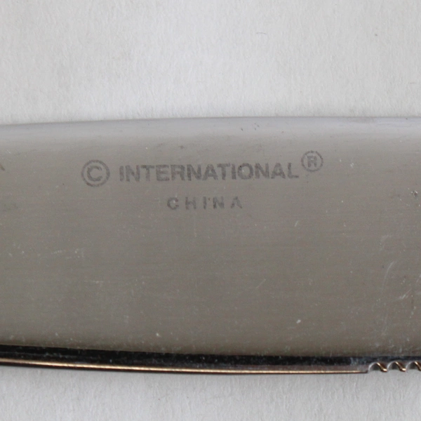 Lot Of 5 International Silver Ridgefield (Stainless) Flatware Solid Knives