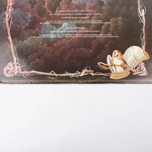 Gerry Rafferty Night Owl 1979 Vinyl LP United Artists Classic 70's Rock Record