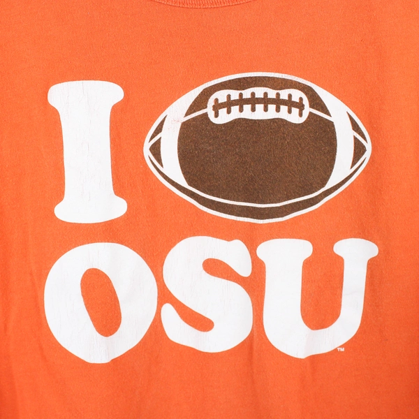 Jones & Mitchell I Love OSU Graphic Cotton T-Shirt Women's XL