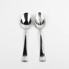 Lot Of 2 J A Henckels (Zwilling) Angelico (Stainless) Flatware Serving Spoons