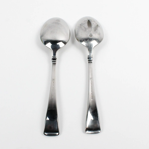 Lot Of 2 J A Henckels (Zwilling) Angelico (Stainless) Flatware Serving Spoons