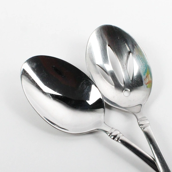 Lot Of 2 J A Henckels (Zwilling) Angelico (Stainless) Flatware Serving Spoons