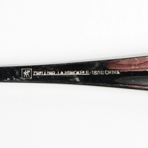 Lot Of 2 J A Henckels (Zwilling) Angelico (Stainless) Flatware Serving Spoons