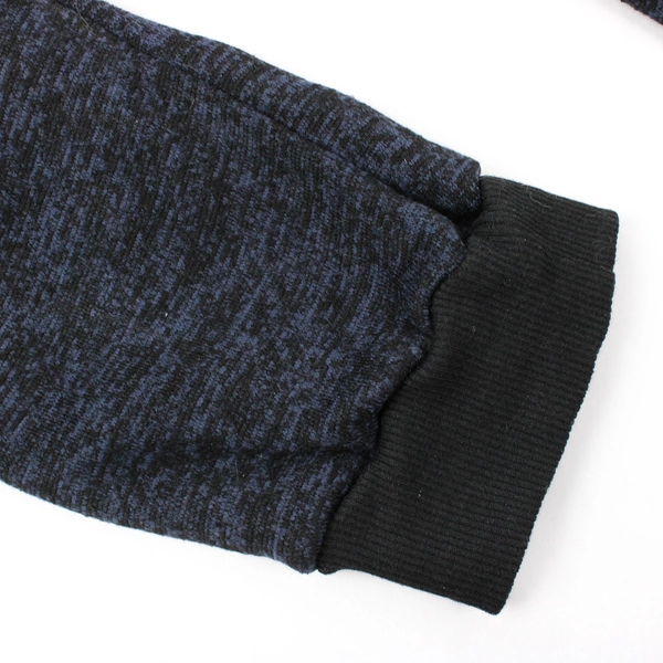 Real Essentials Blue and Black Joggers Boys' Size Medium