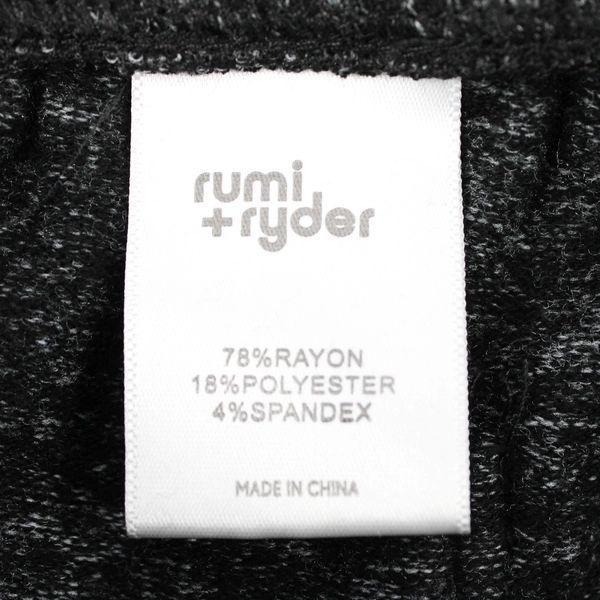 Rumi + Ryder Heather Black Joggers Boys' Size 10