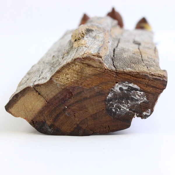 Figurine/Statue 3 Women's' Heads Carved Sandlewood African Decoration 8" Tall