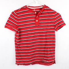 GAP Kids Red Blue White Striped Polo Boys' Size Medium