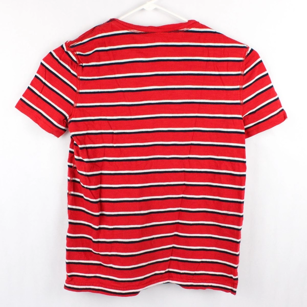 GAP Kids Red Blue White Striped Polo Boys' Size Medium