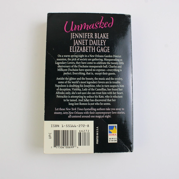 Unmasked 3 Romance Stories In 1 Book 1997 Paperback Mira Books