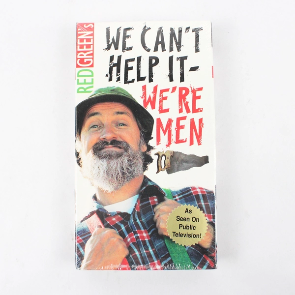 Red Green's: We Can't Help It We're Men VHS Tape Good Condition