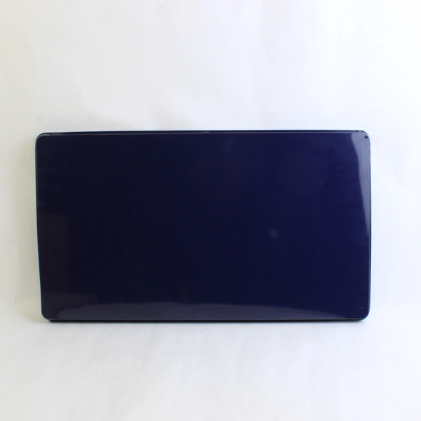 Unbranded Double Burner Cover Solid Cobalt Blue Metal Model: EBC-168C