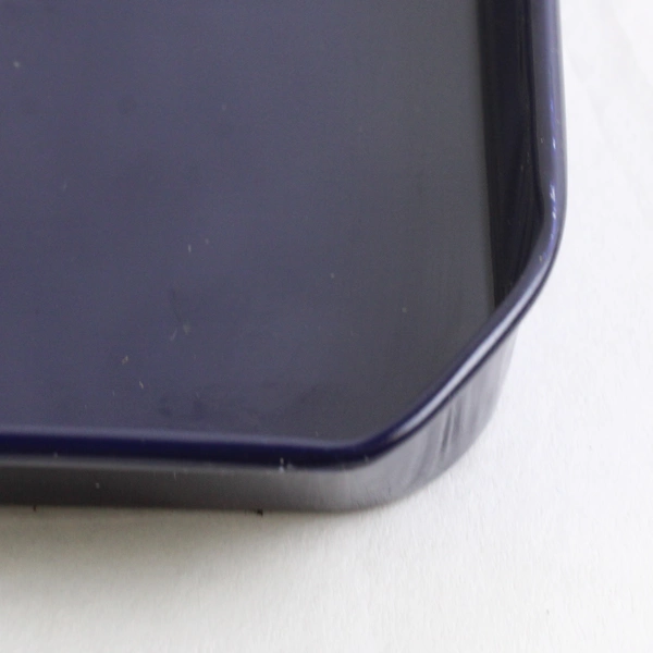 Unbranded Double Burner Cover Solid Cobalt Blue Metal Model: EBC-168C