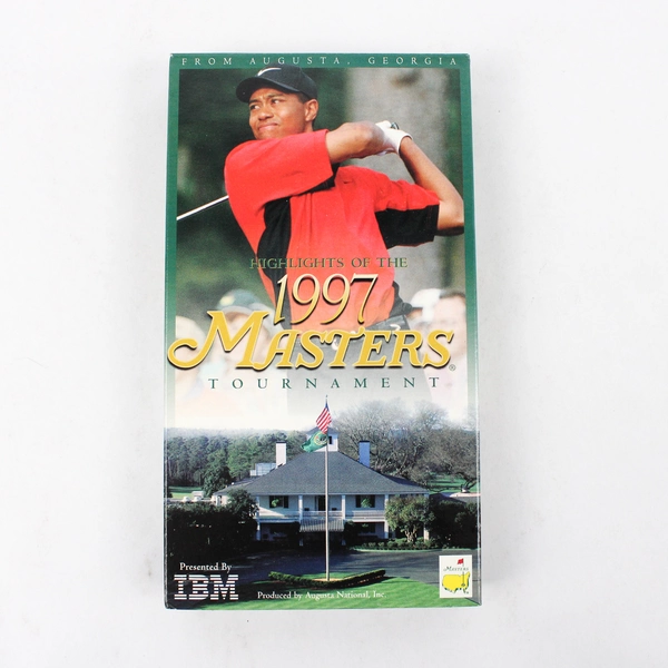 The 1997 Masters Augusta PGA Tournament Golf Highlights VHS Tiger Woods