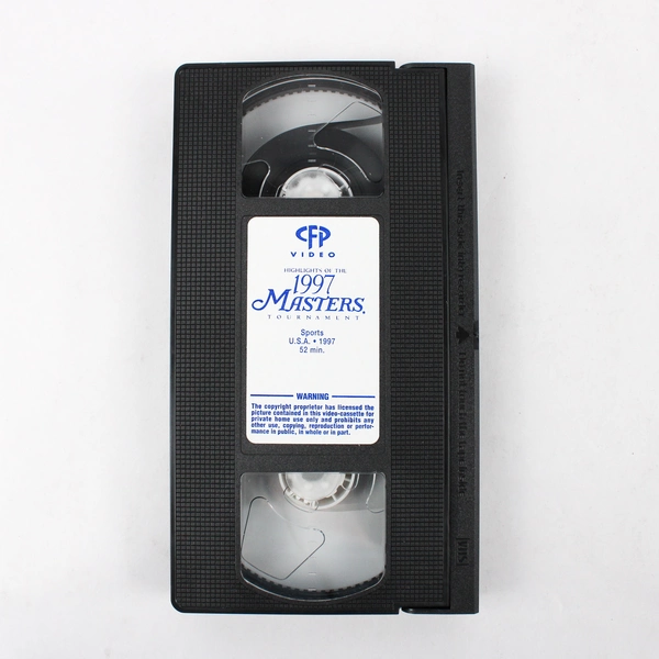 The 1997 Masters Augusta PGA Tournament Golf Highlights VHS Tiger Woods