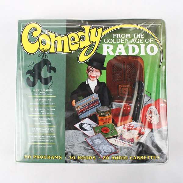 Comedy from the Golden Age of Radio 20 Cassette Tape Set 1996 Radio Spirits