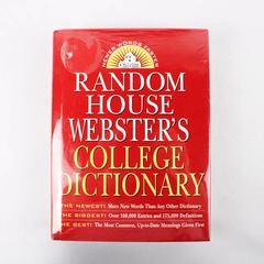 Random House Webster's College Dictionary 2nd Edition Sealed New Reference Book