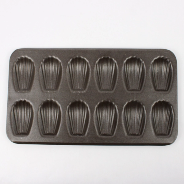 Unbranded Metal Madeleine Baking Pan/Mold Tray 12 Cavity 9" x 15.5"