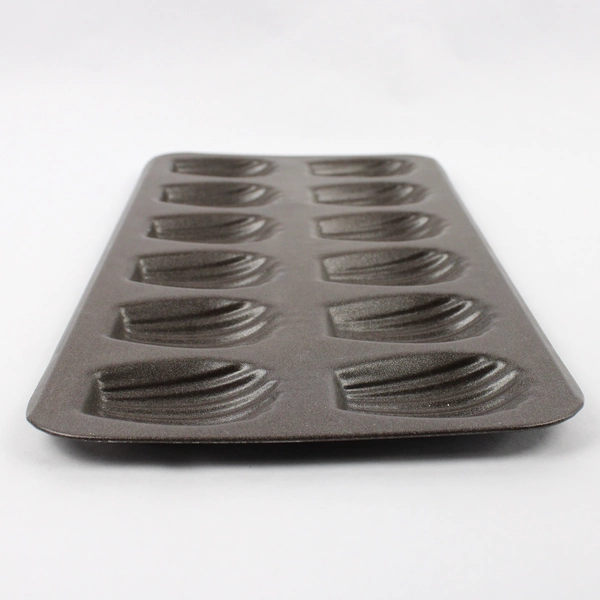 Unbranded Metal Madeleine Baking Pan/Mold Tray 12 Cavity 9" x 15.5"