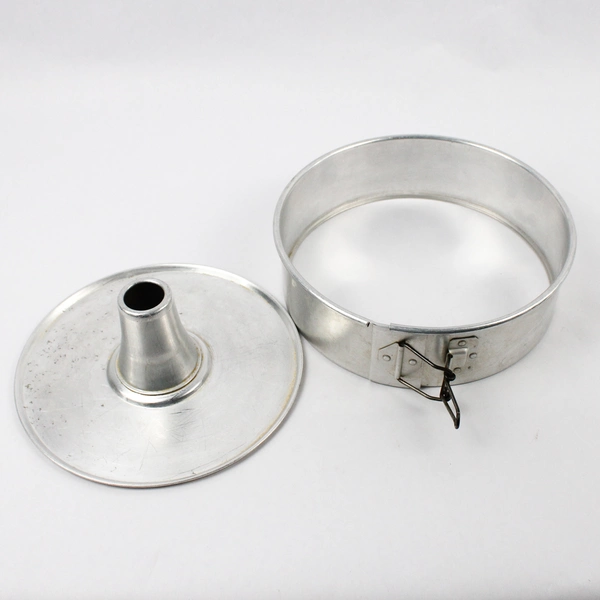 Unbranded Angel Food Cake Pan/Mold Round Metal Removable Bottom 9.5" x 3"