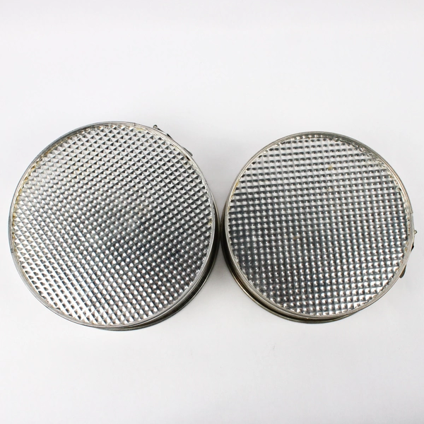 Lot Of 2 Unbranded Round Metal Cake Pan/Mold Removable Bottoms 9"/10" Dia x 3"