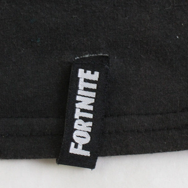Fortnite Supply Llama Black Graphic T-Shirt Boys' Size Medium