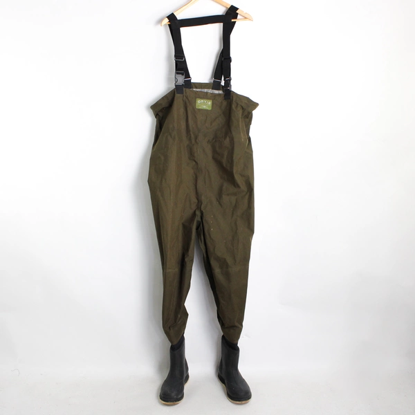 Orvis Green Chest Waders Men's Size L9 Outdoor Gear