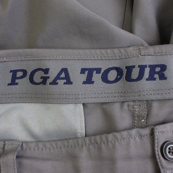 PGA Tour Gray Flat-Front Shorts Men's Size 38