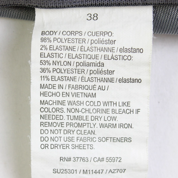 PGA Tour Gray Flat-Front Shorts Men's Size 38