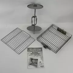 Sunbeam Horizontal Rotisserie Model 4785 Replacement Spit Assembly Basket Manual