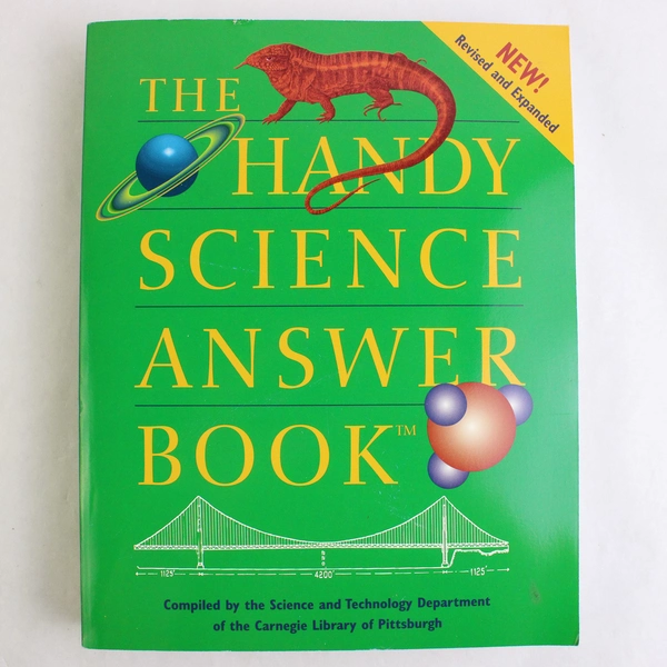 The Handy Science Answer Book Carnegie Library of Pittsburgh 1997 Paperback