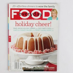 Martha Stewart Everyday Food Magazine December 2011 Issue