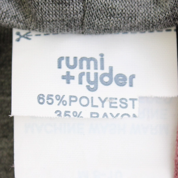Rumi + Ryder Red and Gray Hoodie Boy's Size Medium 8-10