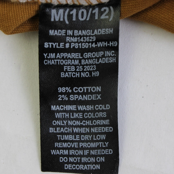 Sovereign State Tan Cargo Shorts Boys' Size Medium 10/12