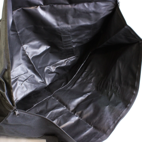 OasisSpace Solid Black Rectangular Bag W/ Handles & Zipper 29" x 16"