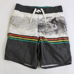 Old Navy Surfer Theme Swim Trunks Boys' Size Small 6-7
